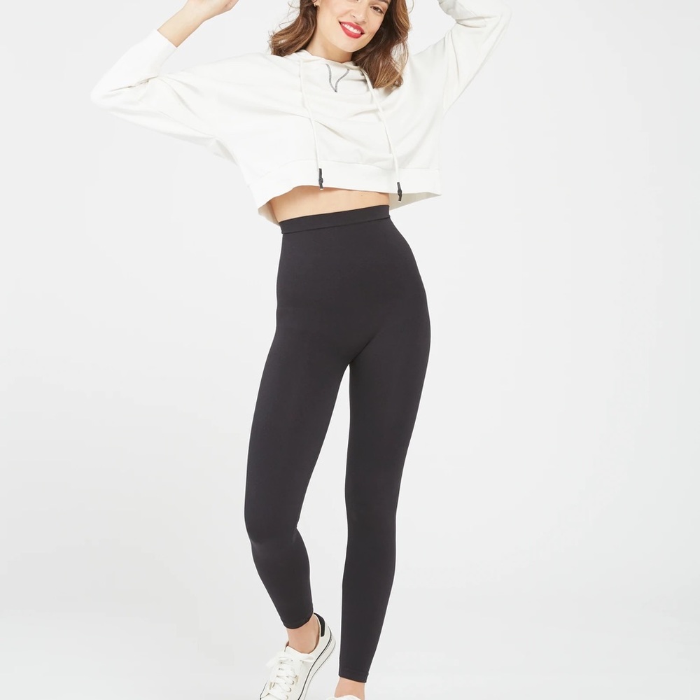 Spanks high waisted black leggings